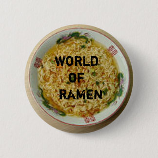 Chapa Redonda De 5 Cm mundo del perno de los ramen: sistema-o-tres
