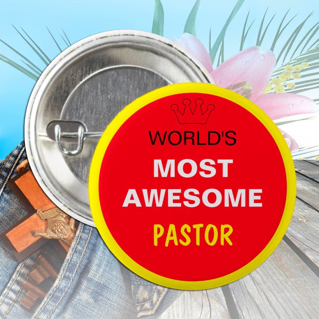 Chapa Redonda De 5 Cm Mundos más alucinantes - PASTOR (el mejor) (Subido por el creador)