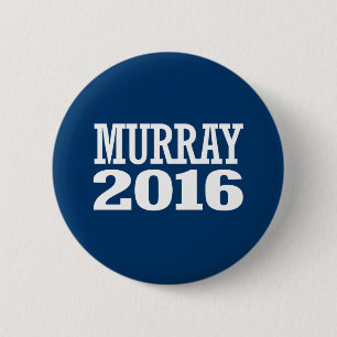 Chapa Redonda De 5 Cm Murray - Patty Murray 2016