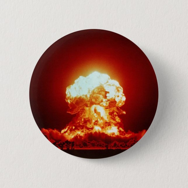Chapa Redonda De 5 Cm mushroom_cloud (Anverso)