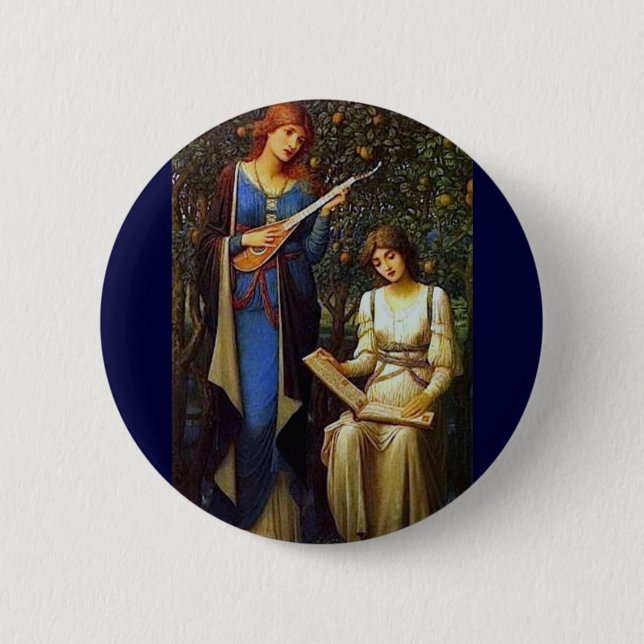 Chapa Redonda De 5 Cm Música (Anverso)