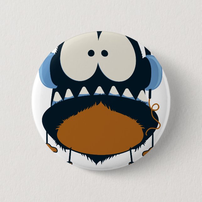 CHAPA REDONDA DE 5 CM MÚSICA DE DA (Anverso)