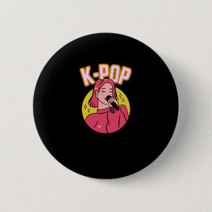 Chapa Redonda De 5 Cm Música K-Pop