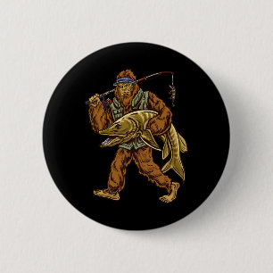 Chapa Redonda De 5 Cm Muskie Fishing Pescadores de la caza de musgos