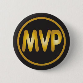 Chapa Redonda De 5 Cm MVP la mayoría de la insignia valiosa del jugador