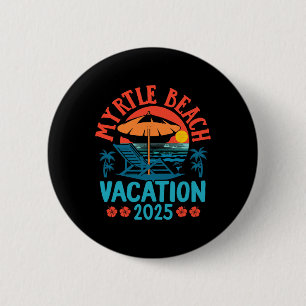Chapa Redonda De 5 Cm Myrtle Beach Vacation 2025 Souvenir Matching Famil
