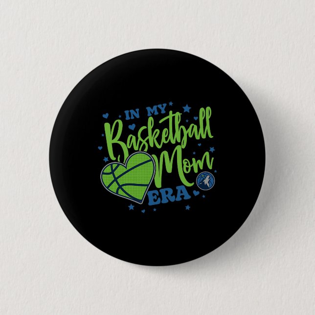 Chapa Redonda De 5 Cm N Minnesota Timberwolves Mother's Day Sketll Mom E (Anverso)