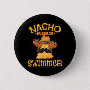 Chapa Redonda De 5 Cm Nacho Bañero Promedio Cinco De Mayo Fiesta Mexican