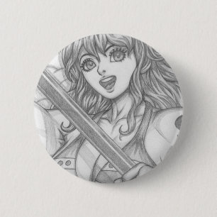 Chapa Redonda De 5 Cm Nami ~ Ladrón de Gatos