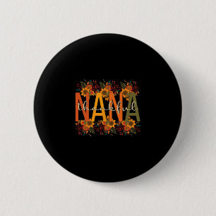 Chapa Redonda De 5 Cm Nana Abuela Día de Acción de Gracias Nana Abuela