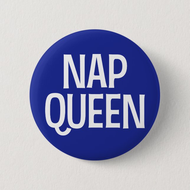 Chapa Redonda De 5 Cm Nap Queen. (Anverso)