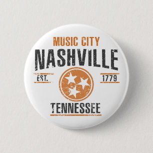 Chapa Redonda De 5 Cm Nashville