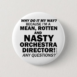 Chapa Redonda De 5 Cm Nasty Orchestra Director