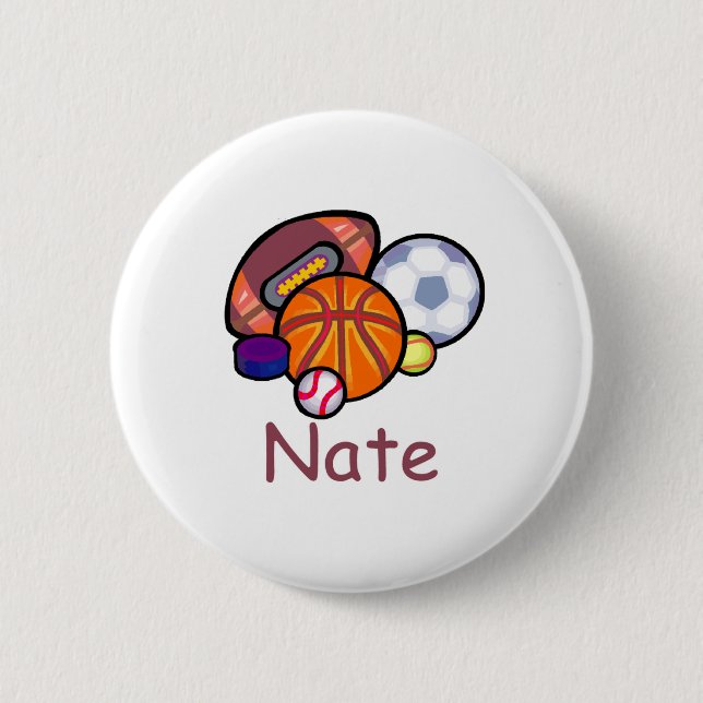 Chapa Redonda De 5 Cm Nate (Anverso)