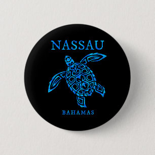 Chapa Redonda De 5 Cm Nau Hamas Tortuga Marina Niños Niñas Infantil Muje