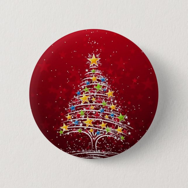 Chapa Redonda De 5 Cm Navidad atractivo (Anverso)