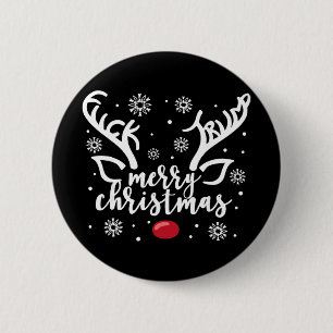 Chapa Redonda De 5 Cm Navidad Divertida Mensaje Oculto Sutil Feliz Navid