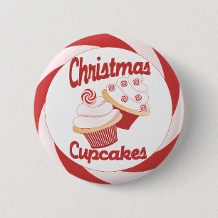 Chapa Redonda De 5 Cm Navidades Cupcakes