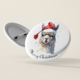 Chapa Redonda De 5 Cm Navidades Cutos Alpaca, personalizado