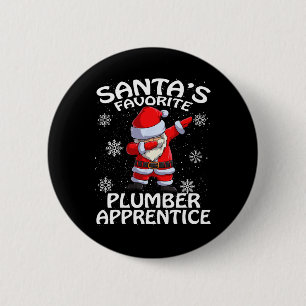 Chapa Redonda De 5 Cm Navidades de aprendices de plomero favoritos de Sa