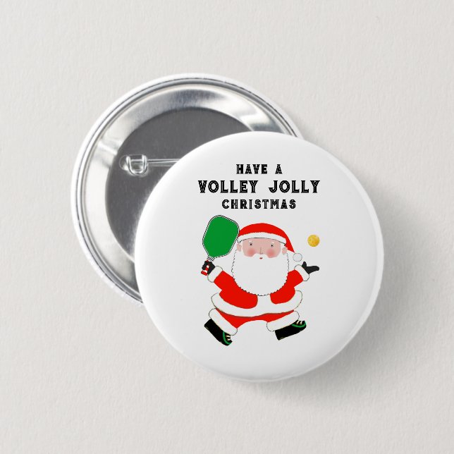 Chapa Redonda De 5 Cm Navidades de baloncesto (Anverso y reverso)