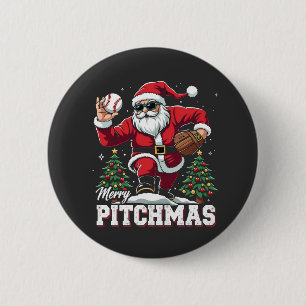 Chapa Redonda De 5 Cm Navidades de Merry Pitchmas