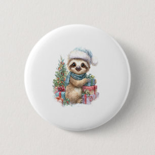 Chapa Redonda De 5 Cm Navidades de Slort Shirt Safari Santa