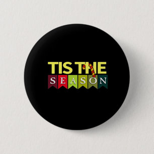 Chapa Redonda De 5 Cm Navidades de temporada Santa Funny Trendy