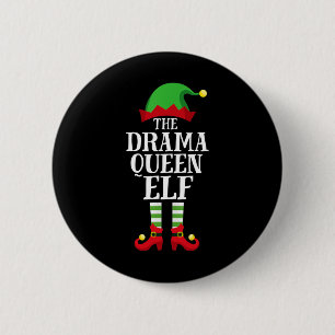 Chapa Redonda De 5 Cm Navidades del grupo familiar "Queen Elf" de Drama