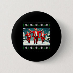 Chapa Redonda De 5 Cm Navidades Donald Trump presidente 2024