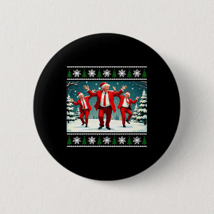 Chapa Redonda De 5 Cm Navidades Donald Trump presidente 2024