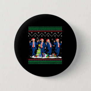 Chapa Redonda De 5 Cm Navidades Donald Trump presidente 2024