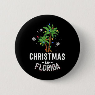 Chapa Redonda De 5 Cm Navidades En Florida Decoran A La Familia De Las P