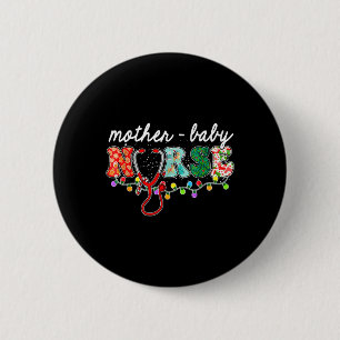 Chapa Redonda De 5 Cm Navidades Enfermera Enfermería Madre Nurna Cristin