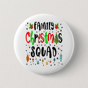 Chapa Redonda De 5 Cm Navidades Familiares 2022 Coincidiendo con Santa H