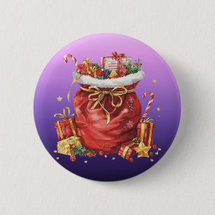 Chapa Redonda De 5 Cm Navidades festivos obsequios con regalos