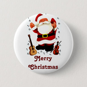Chapa Redonda De 5 Cm Navidades Joy_