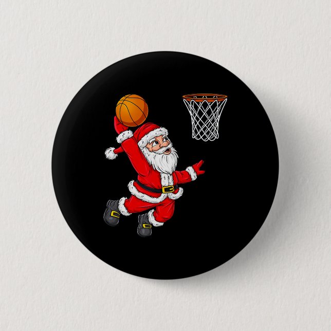 Chapa Redonda De 5 Cm Navidades Santa Claus se burlan de Xma (Anverso)