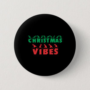 Chapa Redonda De 5 Cm Navidades Vibes Holidays Xmas