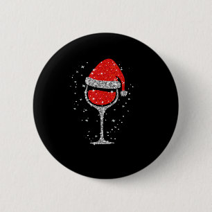 Chapa Redonda De 5 Cm Navidades Vino Vidrio Snowflakes Santa Hat Vino Ro