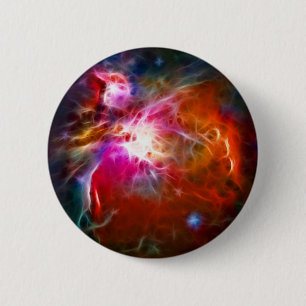 Chapa Redonda De 5 Cm Nebulosa de Orión