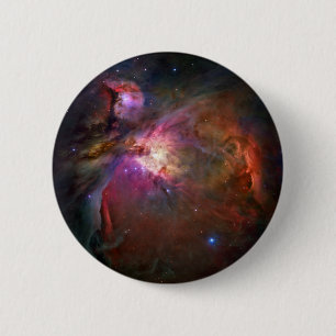 Chapa Redonda De 5 Cm Nebulosa de Orión (Telescopio Hubble)