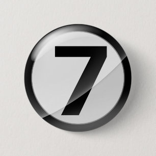 Chapa Redonda De 5 Cm negro 7