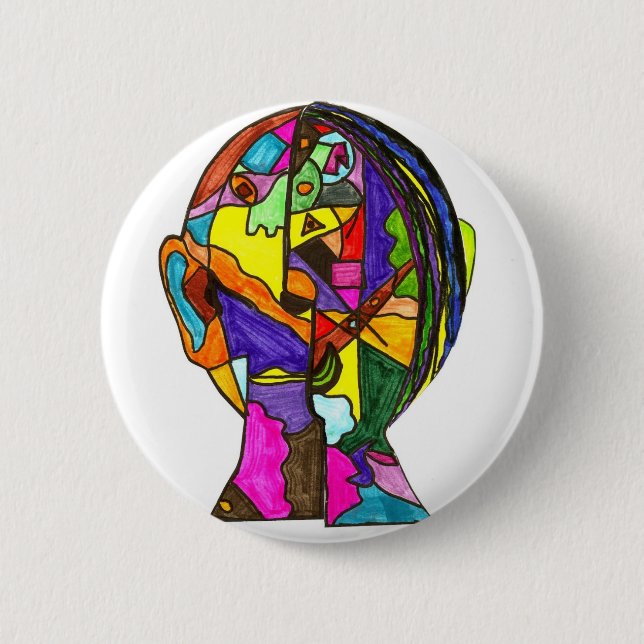 Chapa Redonda De 5 Cm Nelson - Blaine D (Anverso)