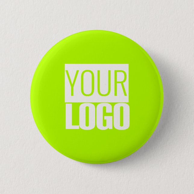 Chapa Redonda De 5 Cm Neon Lima - agrega tu logo  (Anverso)