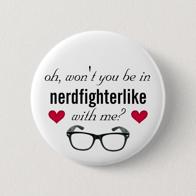 Chapa Redonda De 5 Cm Nerdfighterlike (Anverso)