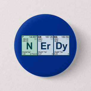 Chapa Redonda De 5 Cm NErDy