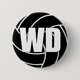 Chapa Redonda De 5 Cm Netball Wing Defense WD