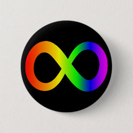 Chapa Redonda De 5 Cm Neurodivergent