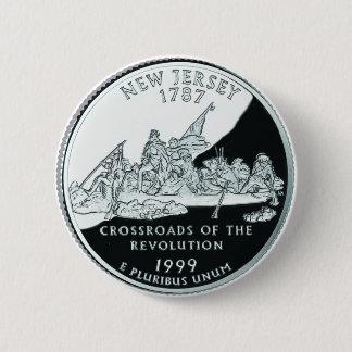 Chapa Redonda De 5 Cm New Jersey